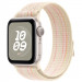 Фото Ремінець Nylon Sport Loop для Apple Watch 42(ser.1-3)/44/45/46/49mm (Starlight / Pink) на vchehle.ua