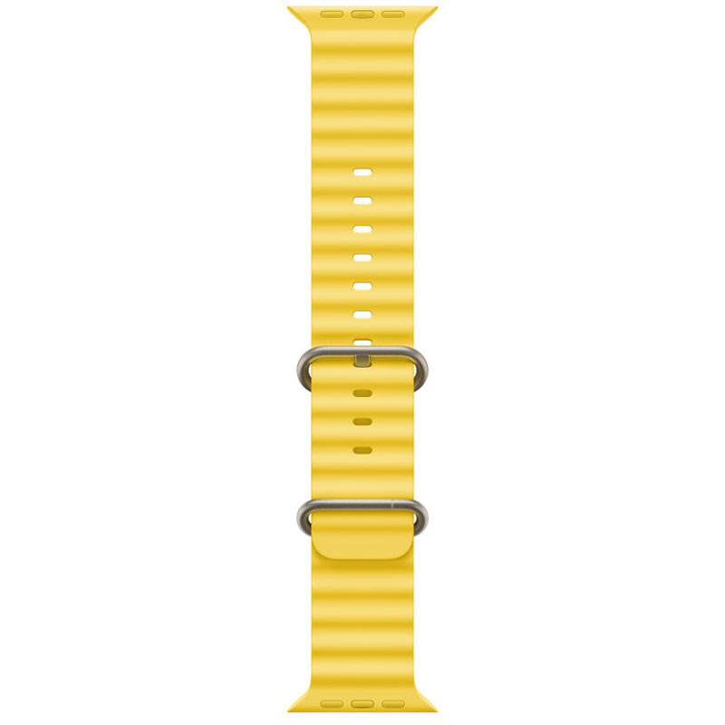 Ремешок Ocean Band для Apple Watch 38/40/41/42mm(ser.10) (Желтый / Yellow) в магазине vchehle.ua