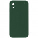 Чехол Silicone Case Square Full Camera Protective (AA) NOLOGO для Apple iPhone XR (6.1") (Зеленый / Cyprus Green)