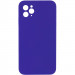 Silicone Case Square Full Camera Protective (AA) NOLOGO на Apple iPhone 11 Pro (5.8") (Фіолетовий / Ultra Violet)