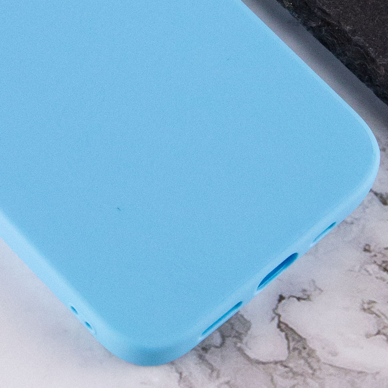 Фото Силіконовий чохол Candy на Apple iPhone 13 Pro Max (6.7") (Блакитний) на vchehle.ua