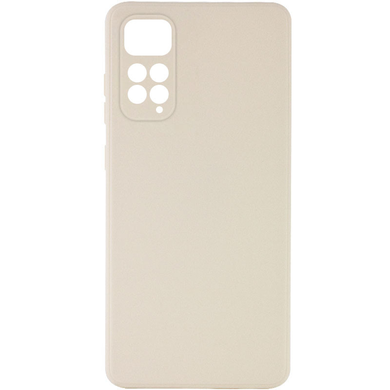 Силіконовий чохол Candy Full Camera на Xiaomi Redmi Note 11 Pro 4G/5G / 12 Pro 4G (Бежевий / Antigue White)
