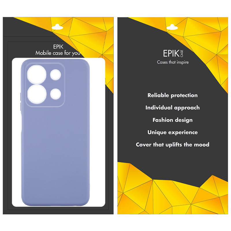 Силиконовый чехол Candy Full Camera для Xiaomi Redmi Note 13 4G (Голубой / Mist blue) в магазине vchehle.ua