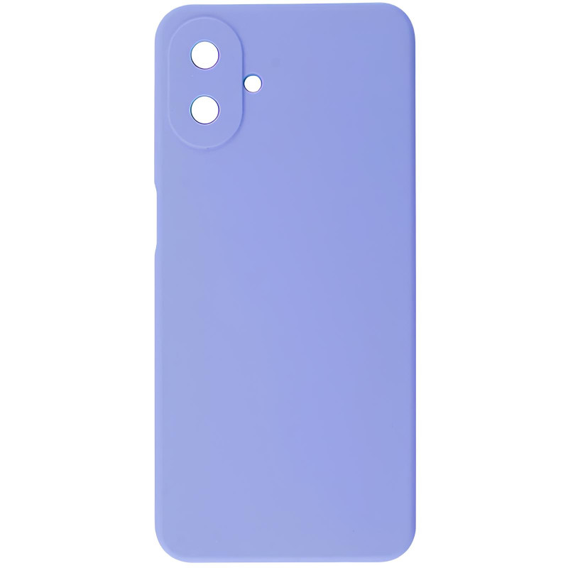 Силиконовый чехол Fibra Full для Samsung Galaxy A07 (Light Purple)