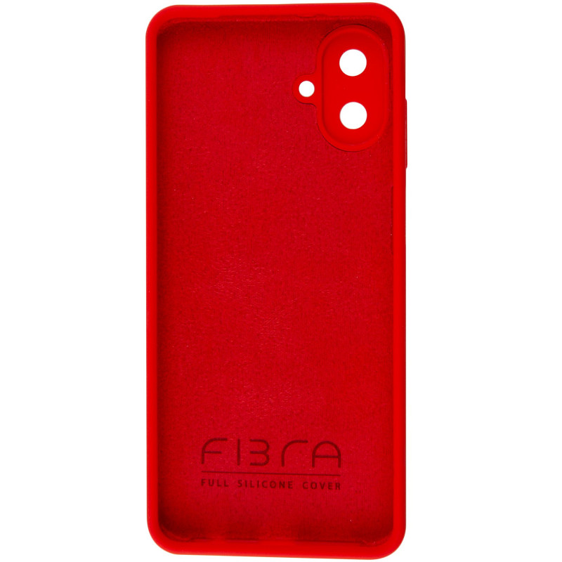 Фото Силиконовый чехол Fibra Full для Samsung Galaxy A07 (Red) на vchehle.ua