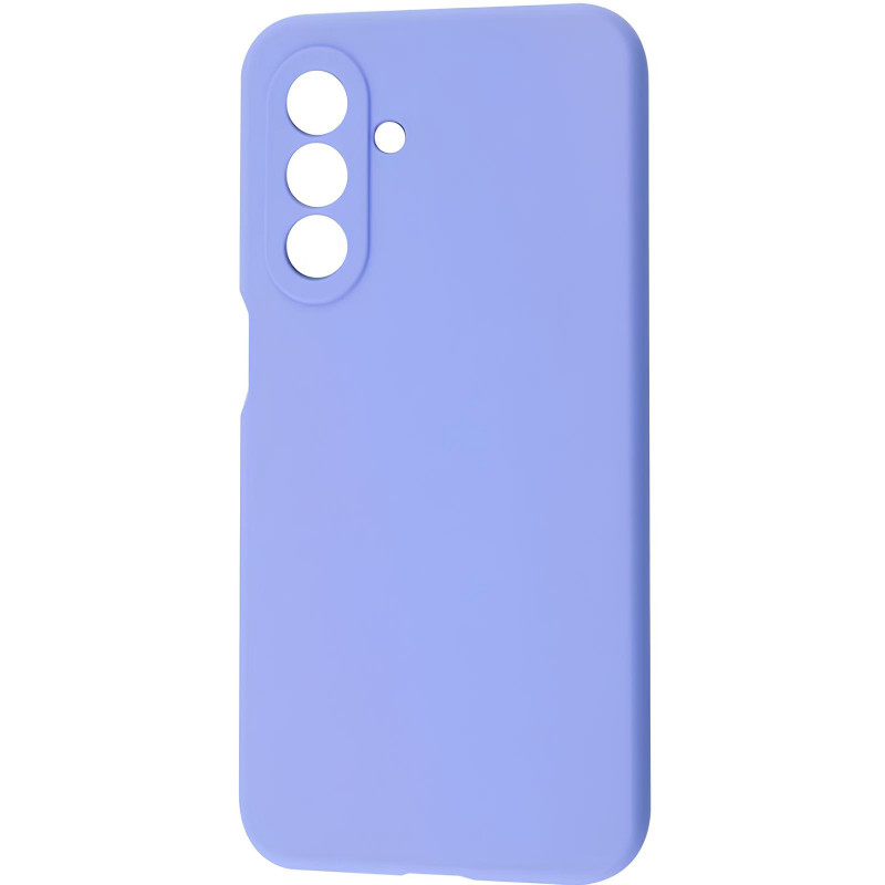 Силиконовый чехол Fibra Full для Samsung Galaxy S25 FE (Light Purple)