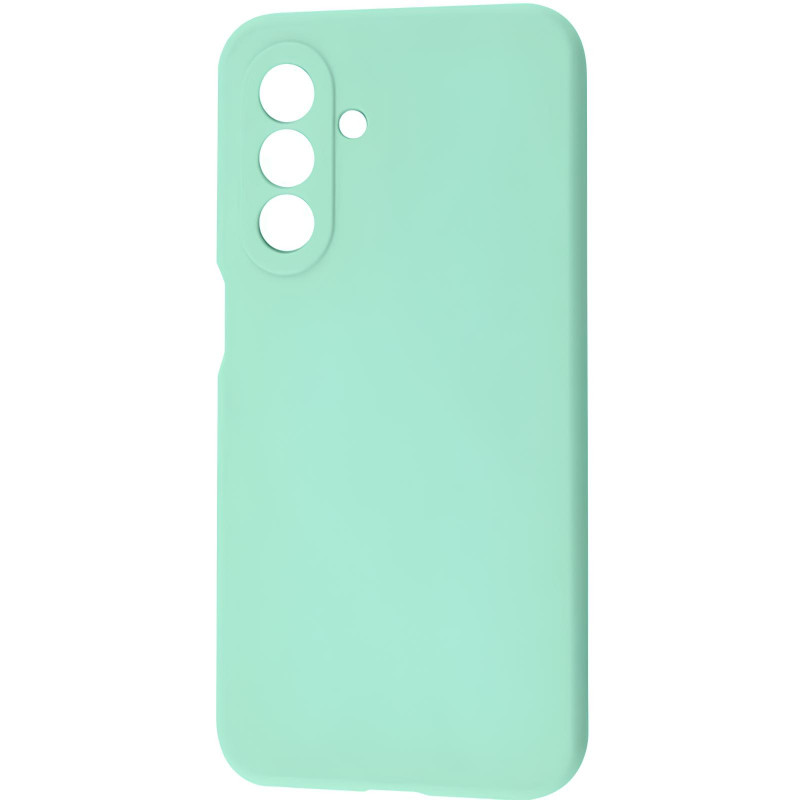 Силиконовый чехол Fibra Full для Samsung Galaxy S25 FE (Mint)