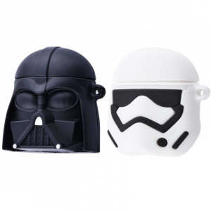 Силиконовый футляр Star Wars Force для наушников AirPods 1/2 + карабин