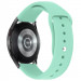 Силиконовый ремешок Sport для Smart Watch 22mm (Бирюзовый / Light Turquoise)
