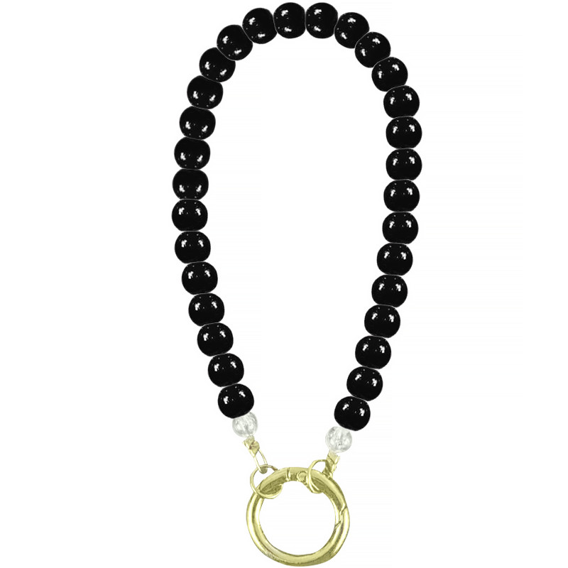 Шнурок - браслет Beads Сlassic (Black)