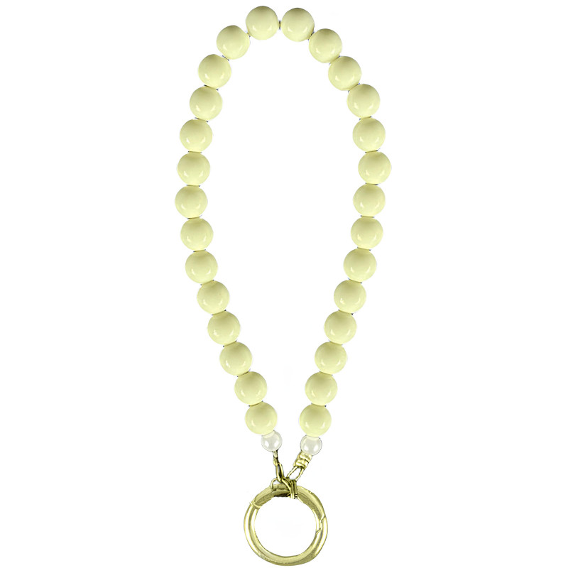 Шнурок - браслет Beads Сlassic (White)
