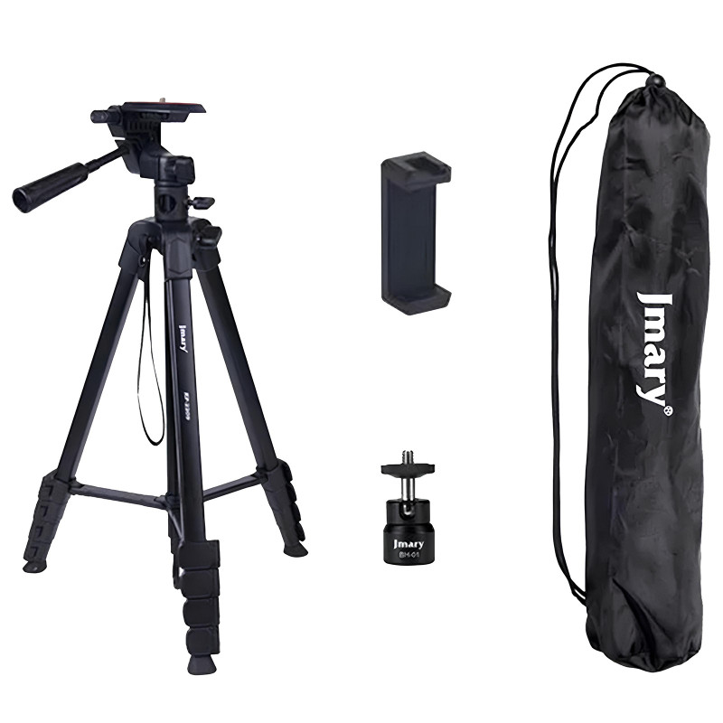 Фото Штатив Jmary KP-2209 для зйомки 41-173см 3in1 + чохол (Black) на vchehle.ua