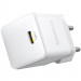 Фото СЗУ Baseus Palm Fast Charger 30W (1USB-C) (P10111605113-00) (Moon White) в магазине vchehle.ua