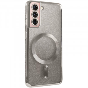 TPU чехол Delight case with Magnetic Safe с защитными линзами на камеру для Samsung Galaxy S21