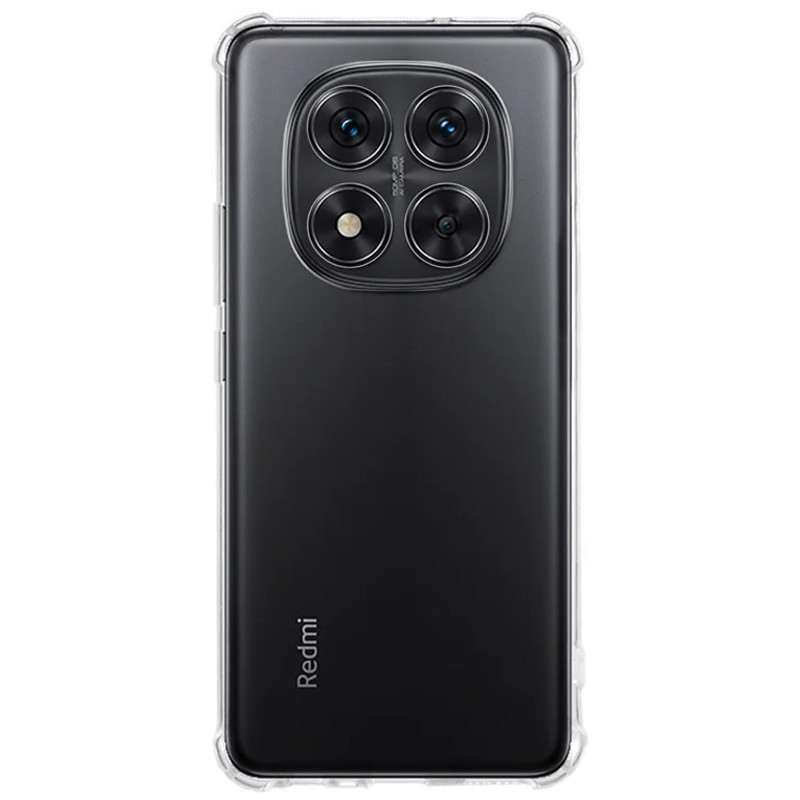 Фото TPU чохол Epic Ease з посиленими кутами на Xiaomi Redmi Note 15 4G/5G (EU) (Безбарвний (прозорий)) на vchehle.ua