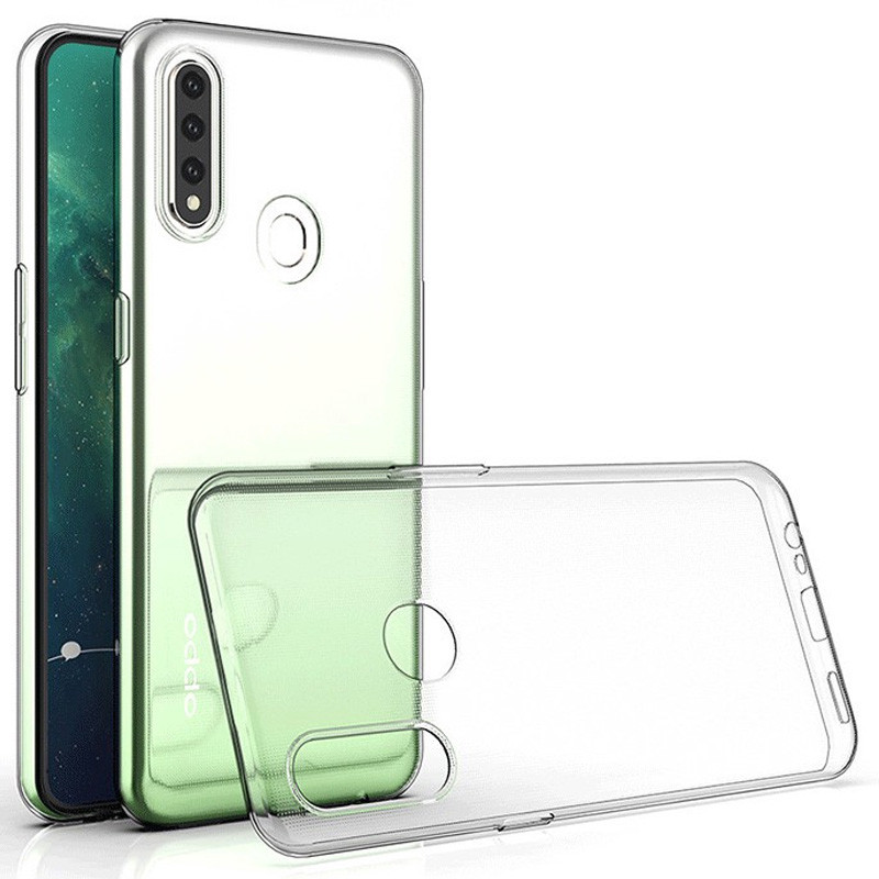 Купити TPU чохол Epic Transparent 1,0mm на Oppo A31 (Прозорий (прозорий)) на vchehle.ua