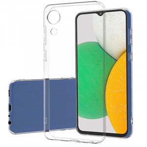 TPU чохол Epic Transparent 1,5mm Full Camera на Samsung Galaxy A03 Core