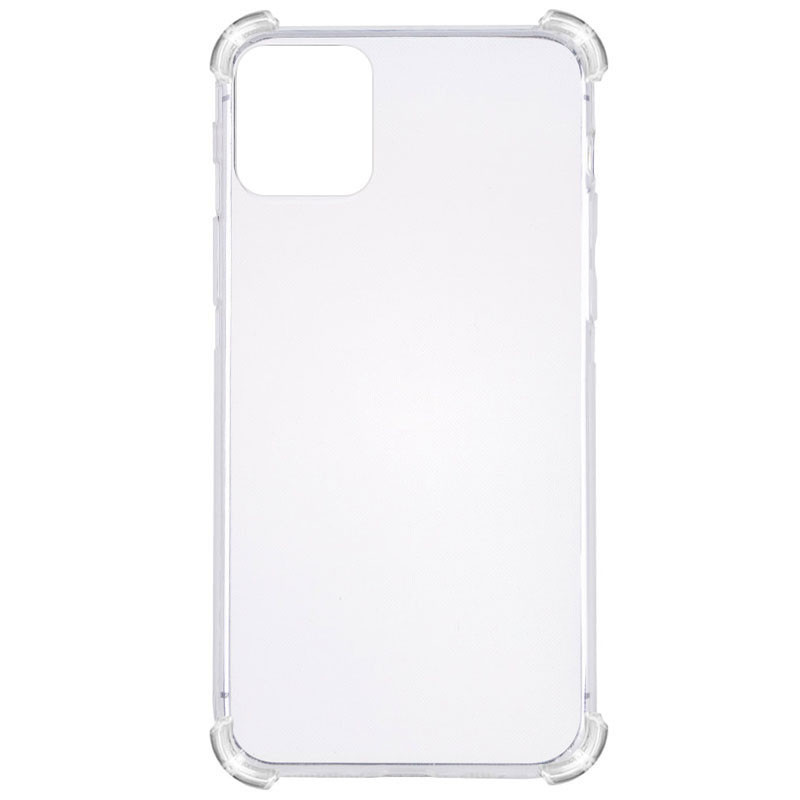 TPU чехол GETMAN Ease logo усиленные углы для Apple iPhone 12 mini (5.4") (Бесцветный (прозрачный))