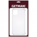 Фото TPU чехол GETMAN Ease logo усиленные углы для Apple iPhone 12 mini (5.4") (Бесцветный (прозрачный)) на vchehle.ua