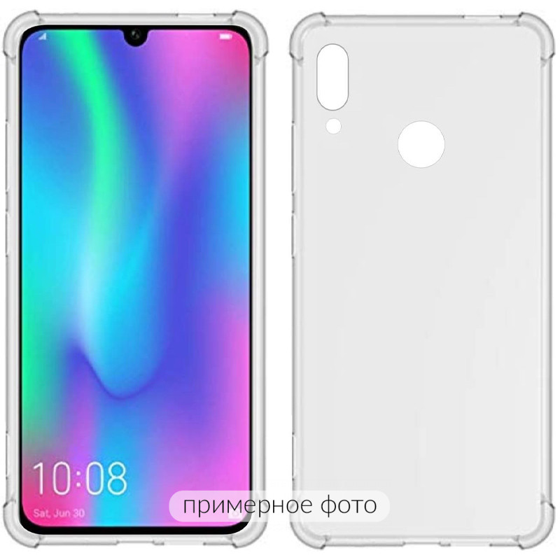 Фото TPU чехол GETMAN Ease logo усиленные углы Full Camera для Samsung Galaxy S25 FE (Бесцветный (прозрачный)) на vchehle.ua