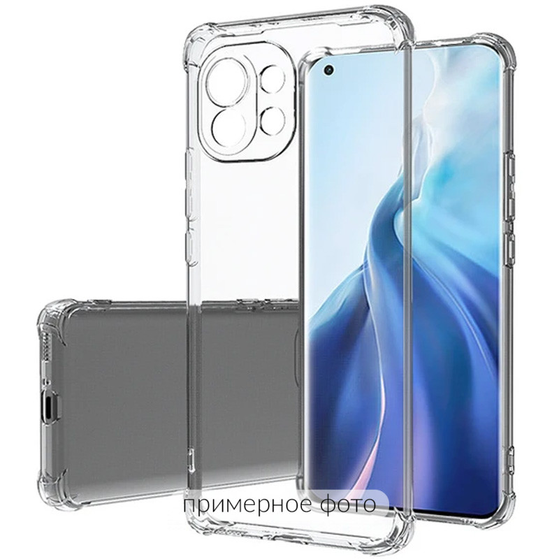 Фото TPU чехол GETMAN Ease logo усиленные углы Full Camera для Xiaomi 17 (Бесцветный (прозрачный)) на vchehle.ua