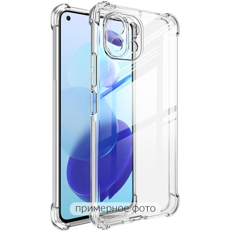 TPU чехол GETMAN Ease logo усиленные углы Full Camera для Xiaomi Redmi 15 (Global) (Бесцветный (прозрачный))