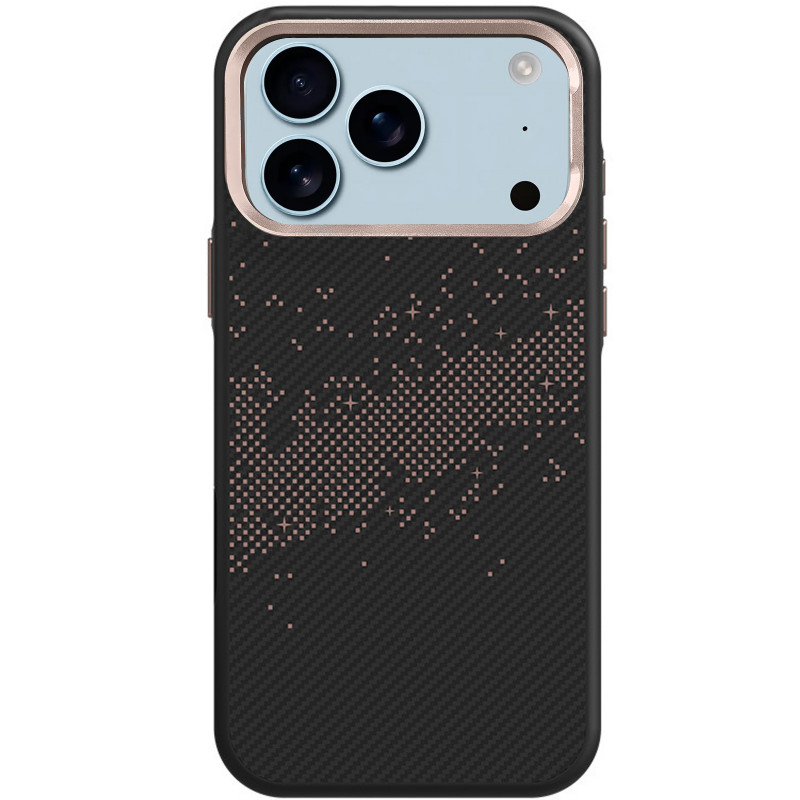 TPU чехол Monzo (MagFit) для Apple iPhone 17 Pro Max (6.9") (Titanium gold)