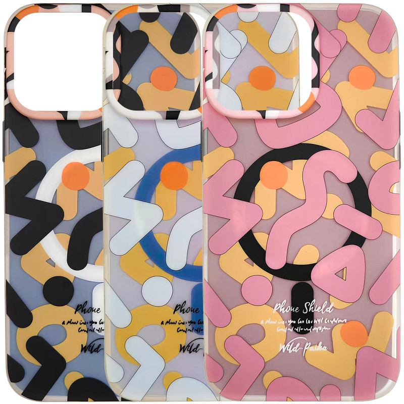 TPU чехол Pastel Chaos with Magnetic Safe для Apple iPhone 16 Pro (6.3")