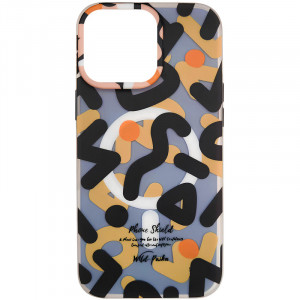 TPU чехол Pastel Chaos with Magnetic Safe для Apple iPhone 16 Pro (6.3")