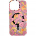 TPU чехол Pastel Chaos with Magnetic Safe для Apple iPhone 16 Pro (6.3") (Pink)