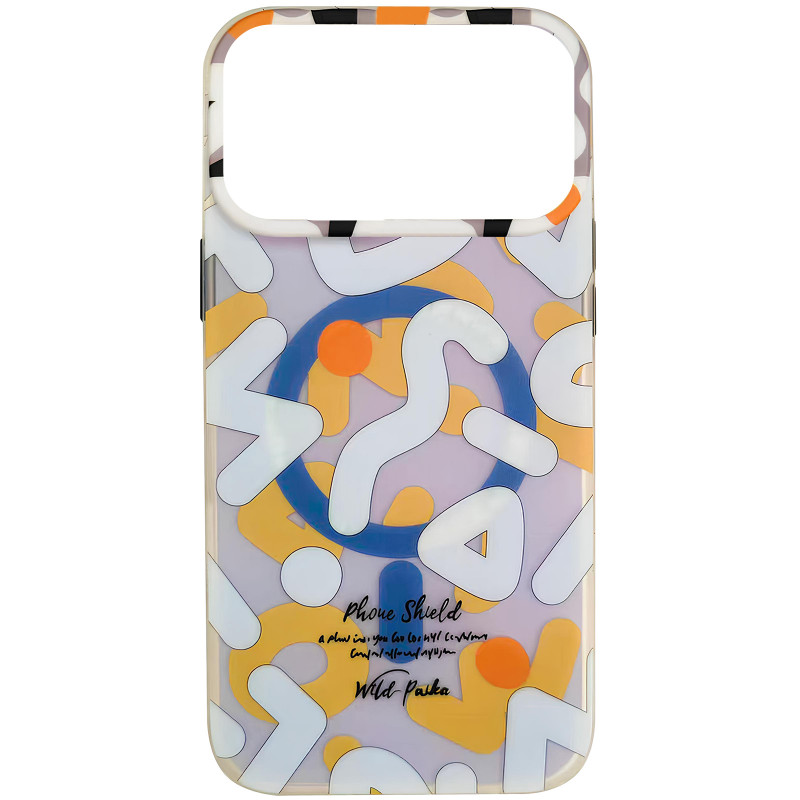 TPU чехол Pastel Chaos with Magnetic Safe для Apple iPhone 17 Pro Max (6.9") (White)