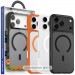 TPU+PC чехол Blueo Skin Friendly Frosted with Magnetic Safe для Apple iPhone 17 (6.3")