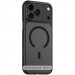 TPU+PC чехол Blueo Skin Friendly Frosted with Magnetic Safe для Apple iPhone 17 (6.3") (Черный)