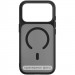 Фото TPU+PC чехол Blueo Skin Friendly Frosted with Magnetic Safe для Apple iPhone 17 (6.3") (Черный) на vchehle.ua