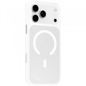 TPU+PC чехол Blueo Skin Friendly Frosted with Magnetic Safe для Apple iPhone 17 Pro (6.3")