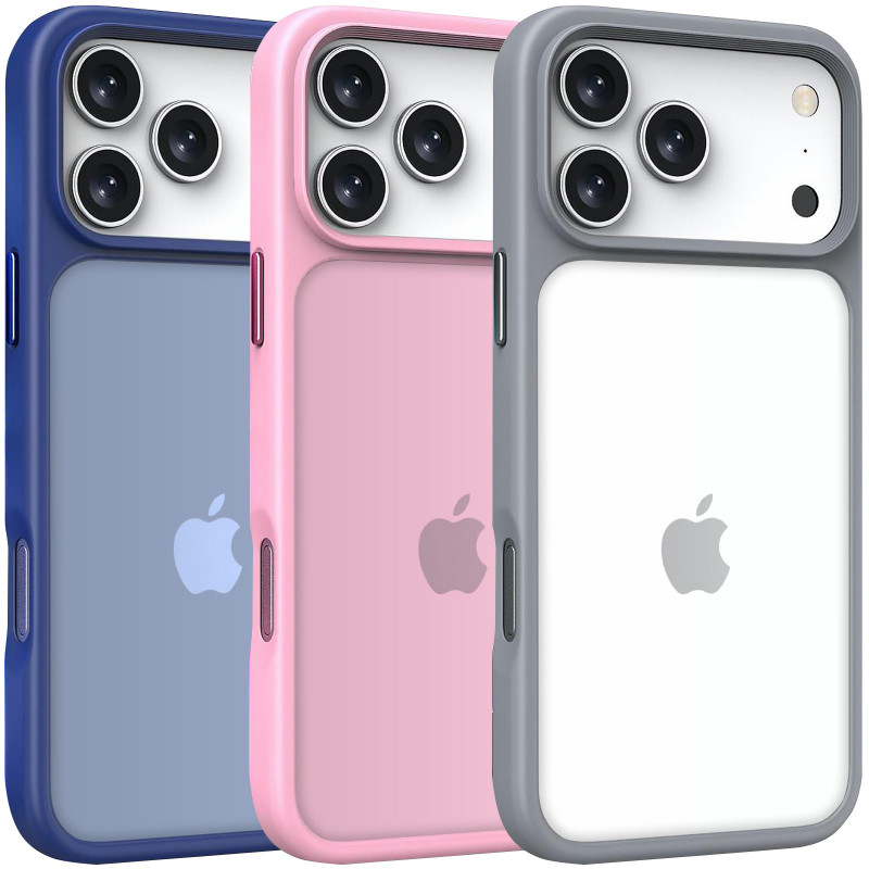 TPU+PC чохол Metal Buttons на Apple iPhone 17 Pro (6.3")