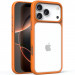 TPU+PC чехол Metal Buttons для Apple iPhone 17 Pro Max (6.9") (Оранжевый / Orange)