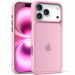 TPU+PC чехол Metal Buttons для Apple iPhone 17 Pro Max (6.9") (Розовый / Pink)