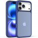 TPU+PC чехол Metal Buttons для Apple iPhone 17 Pro Max (6.9") (Синий / Navy Blue)