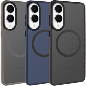 TPU+PC чохол Metal Buttons with Magnetic Safe Colorful на Samsung Galaxy S25 Edge