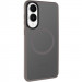 TPU+PC чохол Metal Buttons with Magnetic Safe Colorful на Samsung Galaxy S25 Edge (Сірий / Grey)