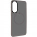 Замовити TPU+PC чохол Metal Buttons with Magnetic Safe Colorful на Samsung Galaxy S25 Edge (Сірий / Grey) на vchehle.ua