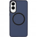 Фото TPU+PC чохол Metal Buttons with Magnetic Safe Colorful на Samsung Galaxy S25 Edge (Синій / Navy Blue) на vchehle.ua