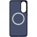 Фото TPU+PC чохол Metal Buttons with Magnetic Safe Colorful на Samsung Galaxy S25 Edge (Синій / Navy Blue) в маназині vchehle.ua