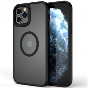 TPU+PC чохол Metal Buttons with Magnetic Safe на Apple iPhone 13 Pro Max (6.7")