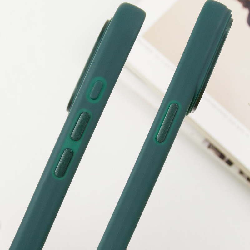 TPU+PC чехол Stand case для Apple iPhone 15 Pro (6.1") (Green) в магазине vchehle.ua