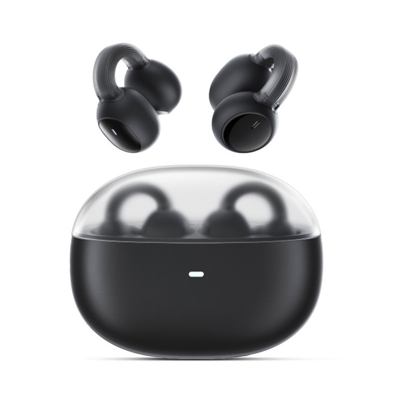 Фото Уцінка Бездротові TWS навушники Baseus AirGo 1 Ring Open-Ear (A00069201) (Розкрита упаковка / Cluster Black) на vchehle.ua