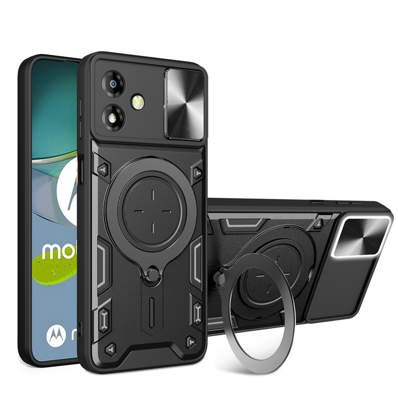 Удароміцний чохол Bracket case with Magnetic на Samsung Galaxy A07 (Black)