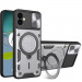 Удароміцний чохол Bracket case with Magnetic на Samsung Galaxy A07 (Silver)