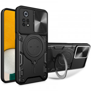 Удароміцний чохол Bracket case with Magnetic на Xiaomi Poco M4 Pro 4G